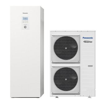 Õhk-vesi soojuspump Panasonic All in One T-CAP Split 12 kW, 3F