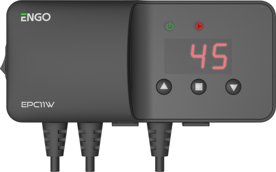 Pump control unit for central heating and domestic water systems